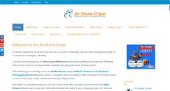 Desktop Screenshot of airdronecraze.com